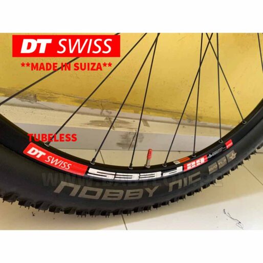 DT Swiss E 593 Rim - 29" Disc Brake Black 28H For Enduro & Mountain Biking