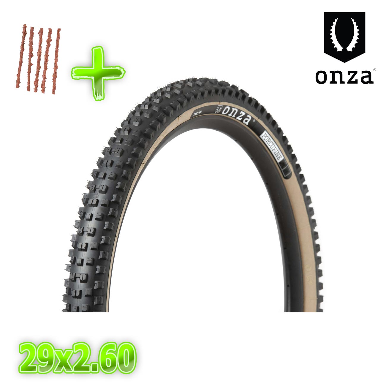 Onza Cubiertas E Bike 29 LLANTA ONZA PORCUPINE TRC MTB FOLDING