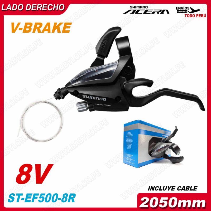 Commande SHIMANO ST-EF500 - 8Vit (2 doigts