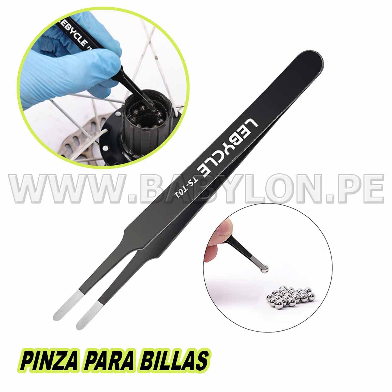 Pinzas para Extraer Billas De Biciclets de mantenimiento bocamasas