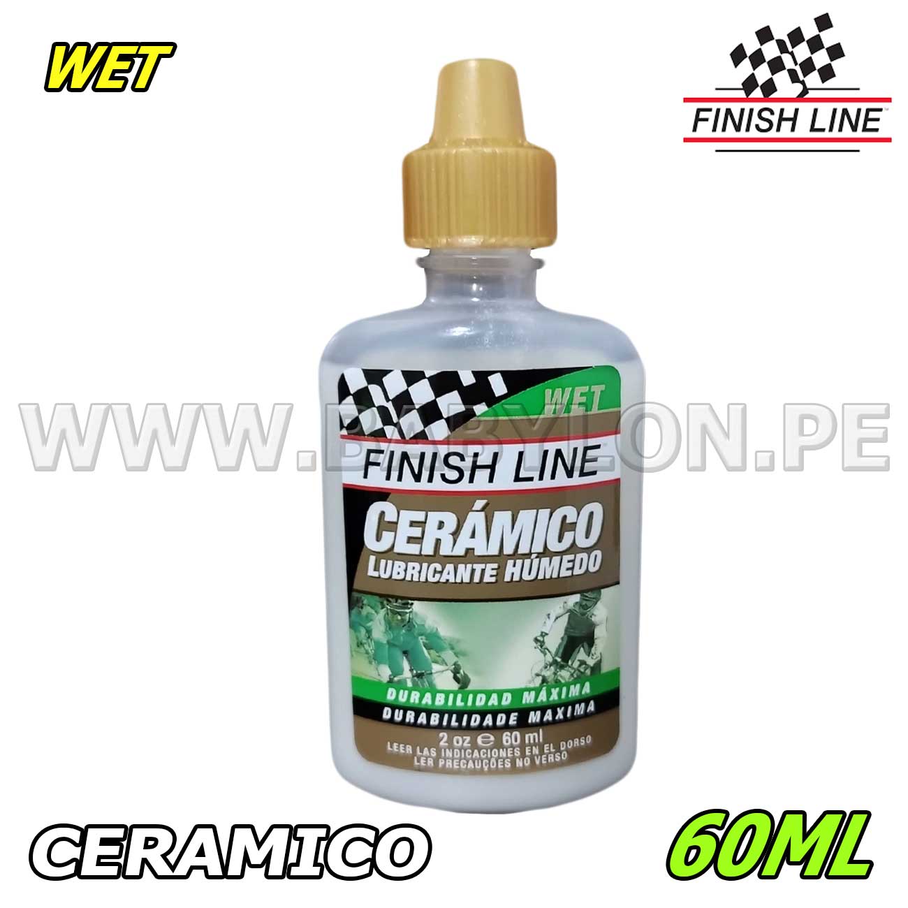Huile Vélo Finish Line 1-Step – Nettoyant Et Lubrifiant – 120 Ml – Neuf