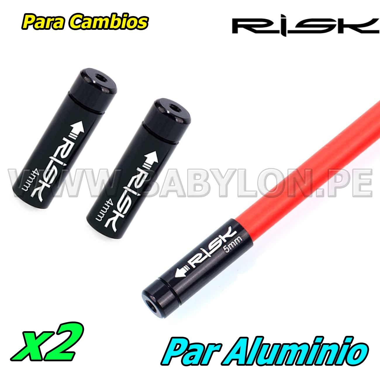 Topes De Funda De Cambio Inox 10uds