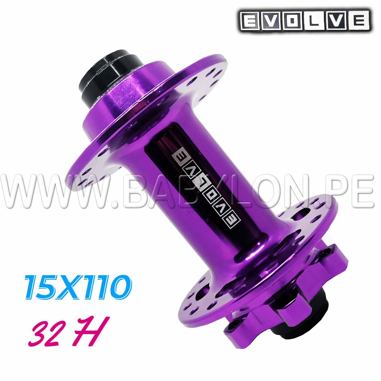 MASA EVOLVE DELANTERO 15X110MM BOOST WZ-A297FBQ | PURPLE 32H